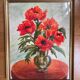 Nature morte aux coquelicots, signée XXème siècle