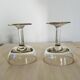 Lot de 2 coupes de champagne anciennes