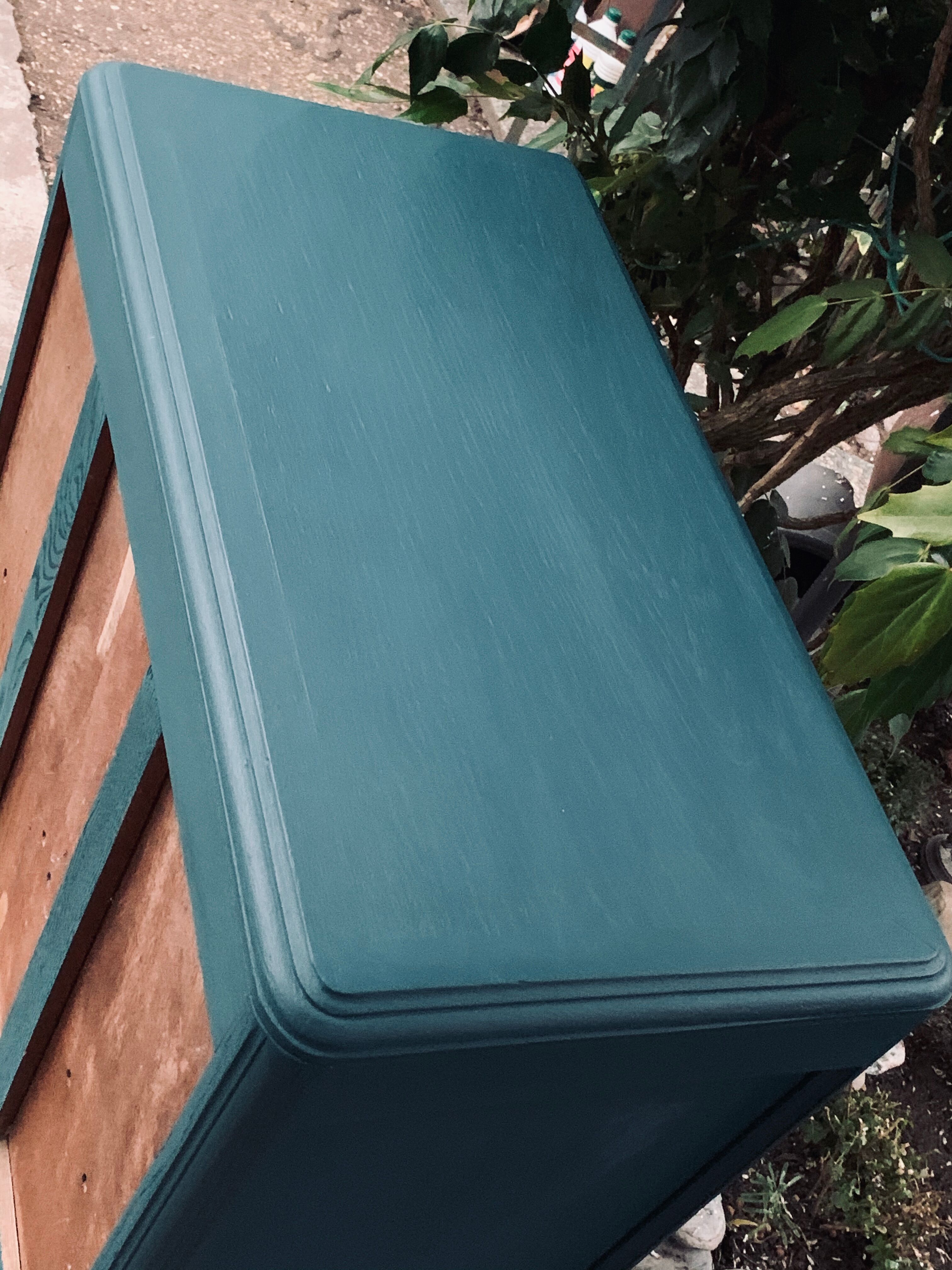 Art deco glass buffet