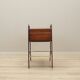 Walnut sewing table, Italian design, 1970s, production: Italy