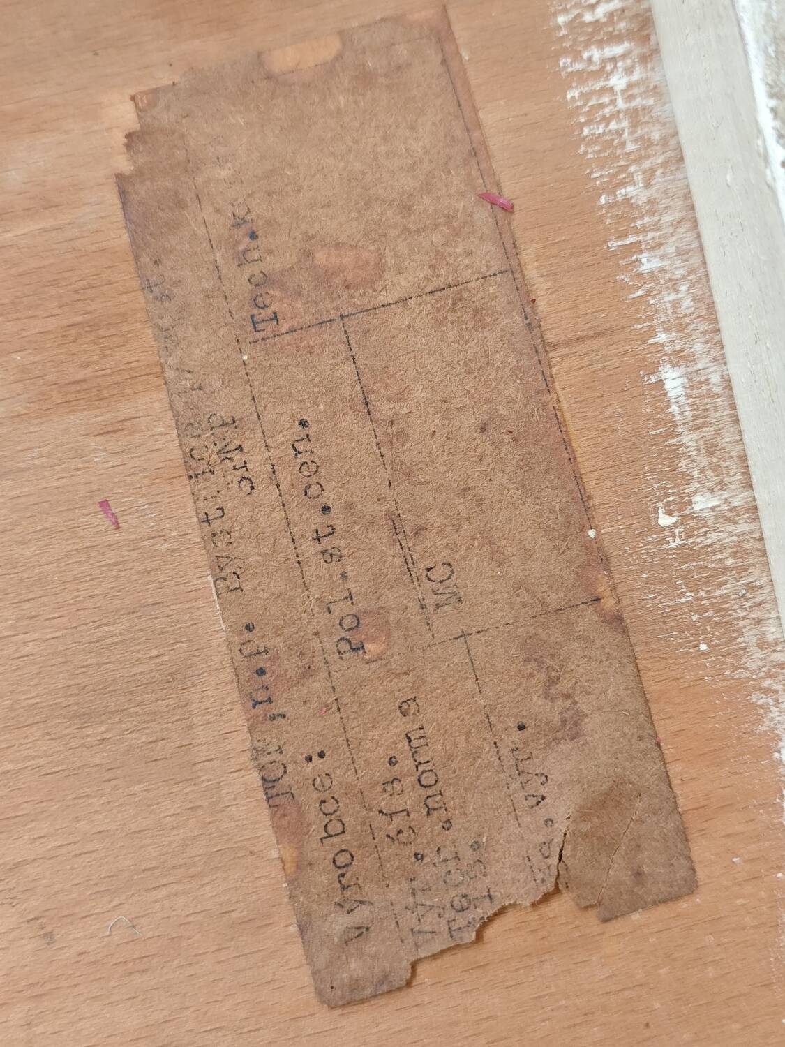 Pair of chairs ex Czechoslovakia TON Thonet White and waxed wood