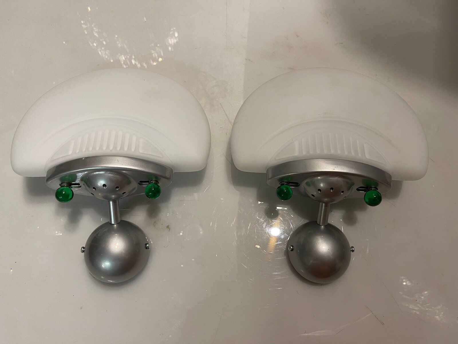 Pair of Italian Murano glass sconces