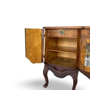 Buffet en noyer burr italien, années 1930.