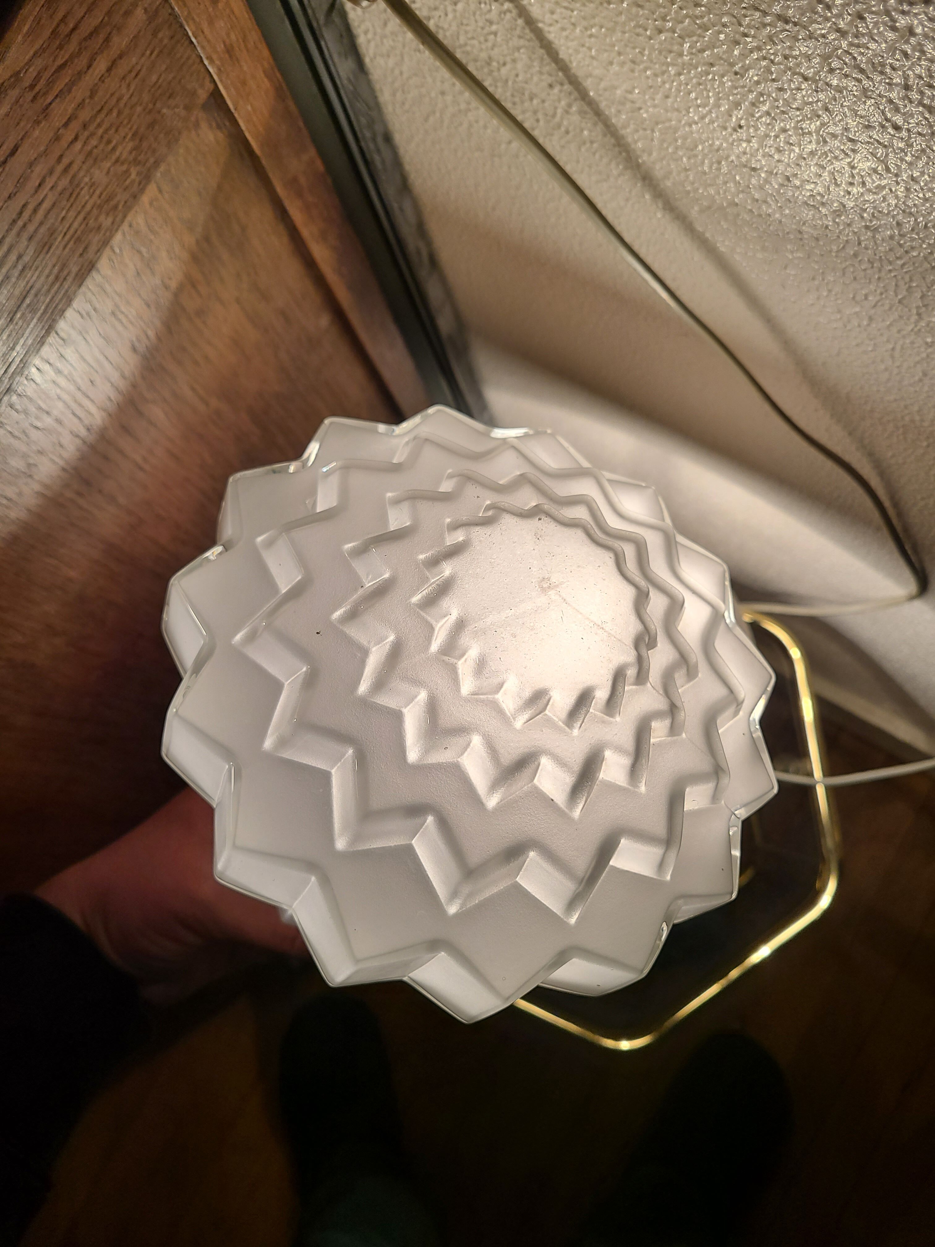 Art Deco skyscraper chandelier