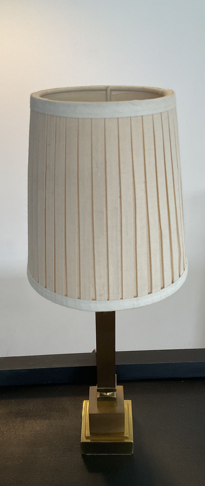 Lampe vintage en laiton années 70