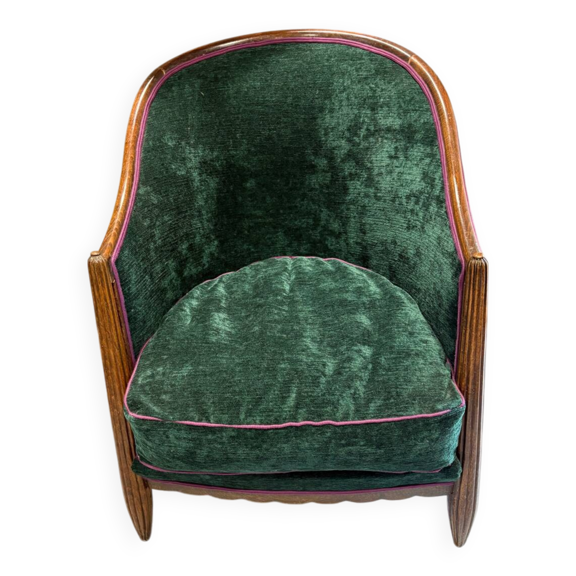 Barrel chair completely refurbished