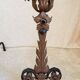 Pair of fireplace andirons, 1940