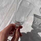 Set of 11 stemmed water glasses, Régence model