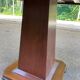 Art Deco dining table in rosewood from the 1950s with a central leg.