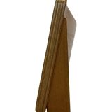 Vintage wooden chair 1980s minimalist design unique