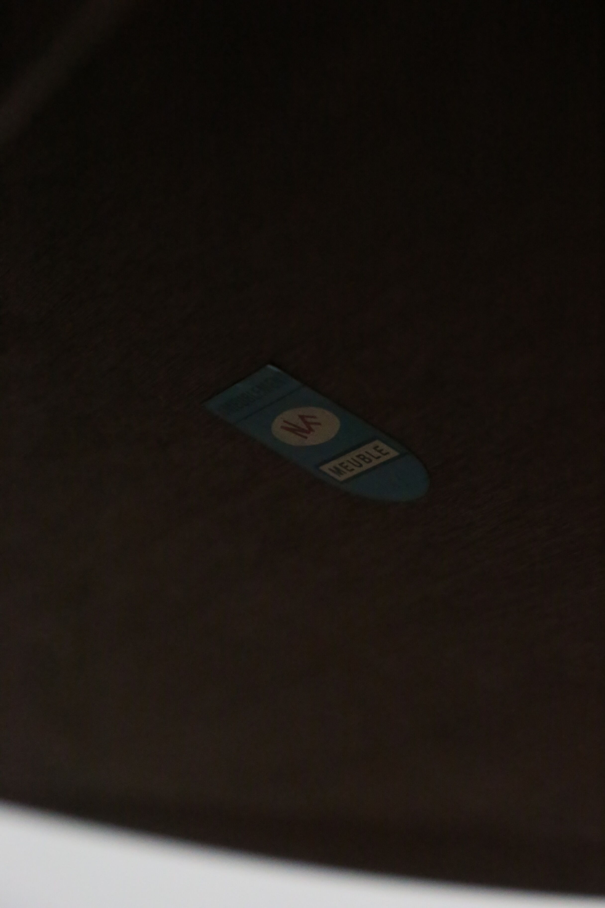 Scandinavian teak table and 6 chairs