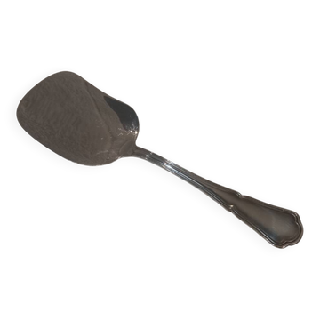 Pelle à servir la glace métal argenté orfèvre Ercuis contours 24,6cm