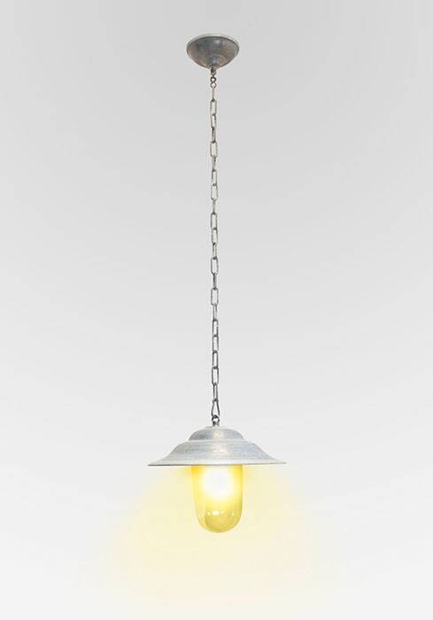 Zinc barn pendant light small hanging lamp