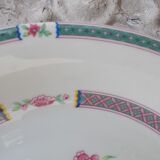 Plat rond limoges la porcelaine de la licorne Chine impériale