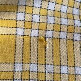 checkered tablecloth 1970