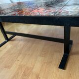 Ceramic coffee table Vallauris Ardeco