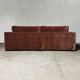New AMPM terracotta velvet convertible sofa