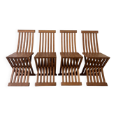 Tomasa chairs by Dino Gavina for Simon Gavina, 1980s.