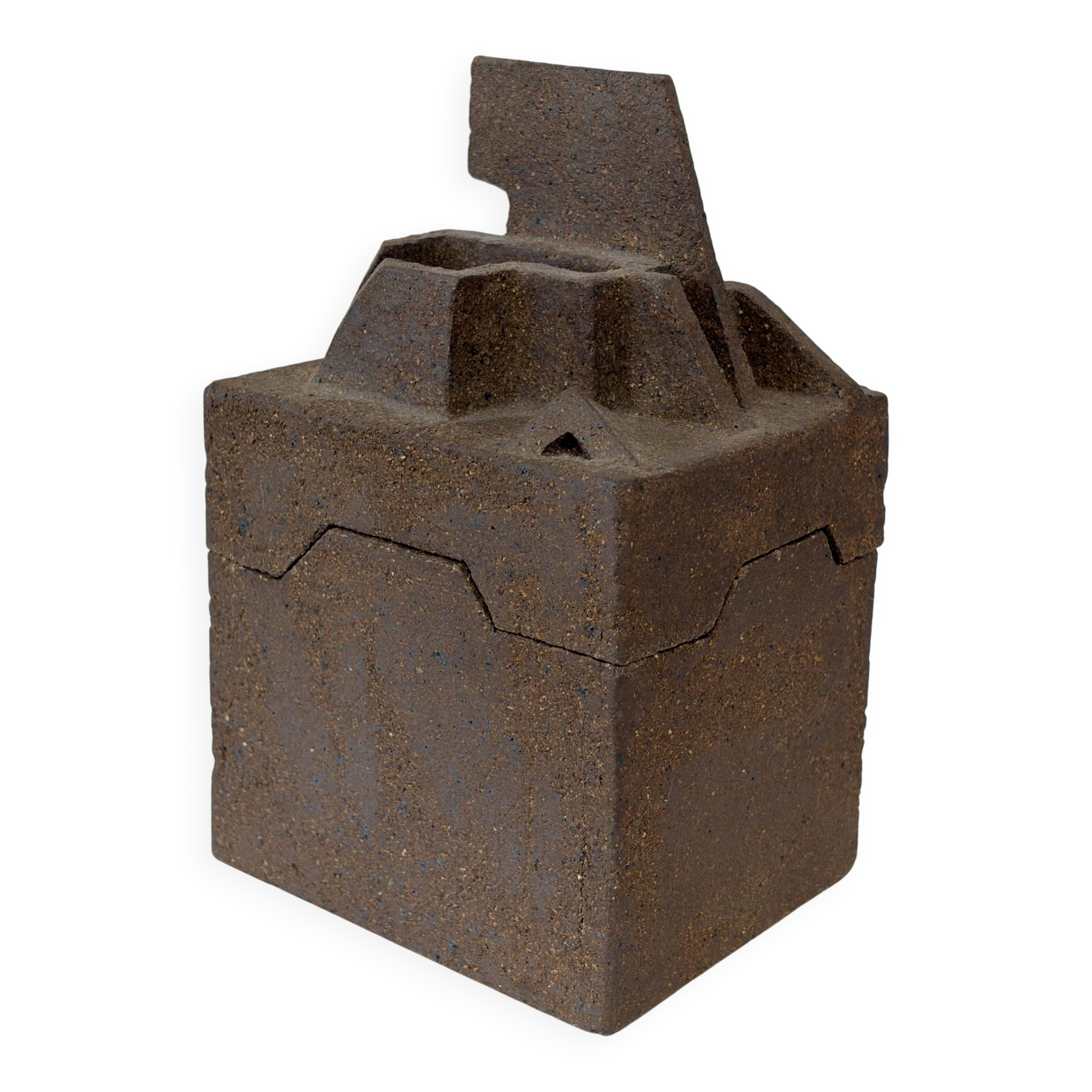 Boite sculpture céramique 1970