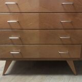Chest of drawers 50s/60 foot compasses