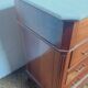 Louis Philippe walnut chest of drawers