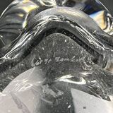 Vintage, small Val Saint Lambert crystal vase, 20th century