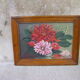 Painting Dahlia 'Eisenhower'