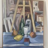 Nature morte de 1956 signé