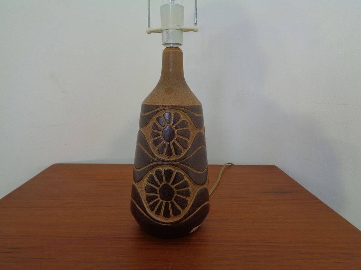 Ceramic Floor Lamp by Michael Andersen & Son for Bornholmsk, 1960s