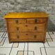 Solid walnut chest of drawers from the 1960s.