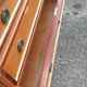 Louis XVI accajou chest of drawers and white marble