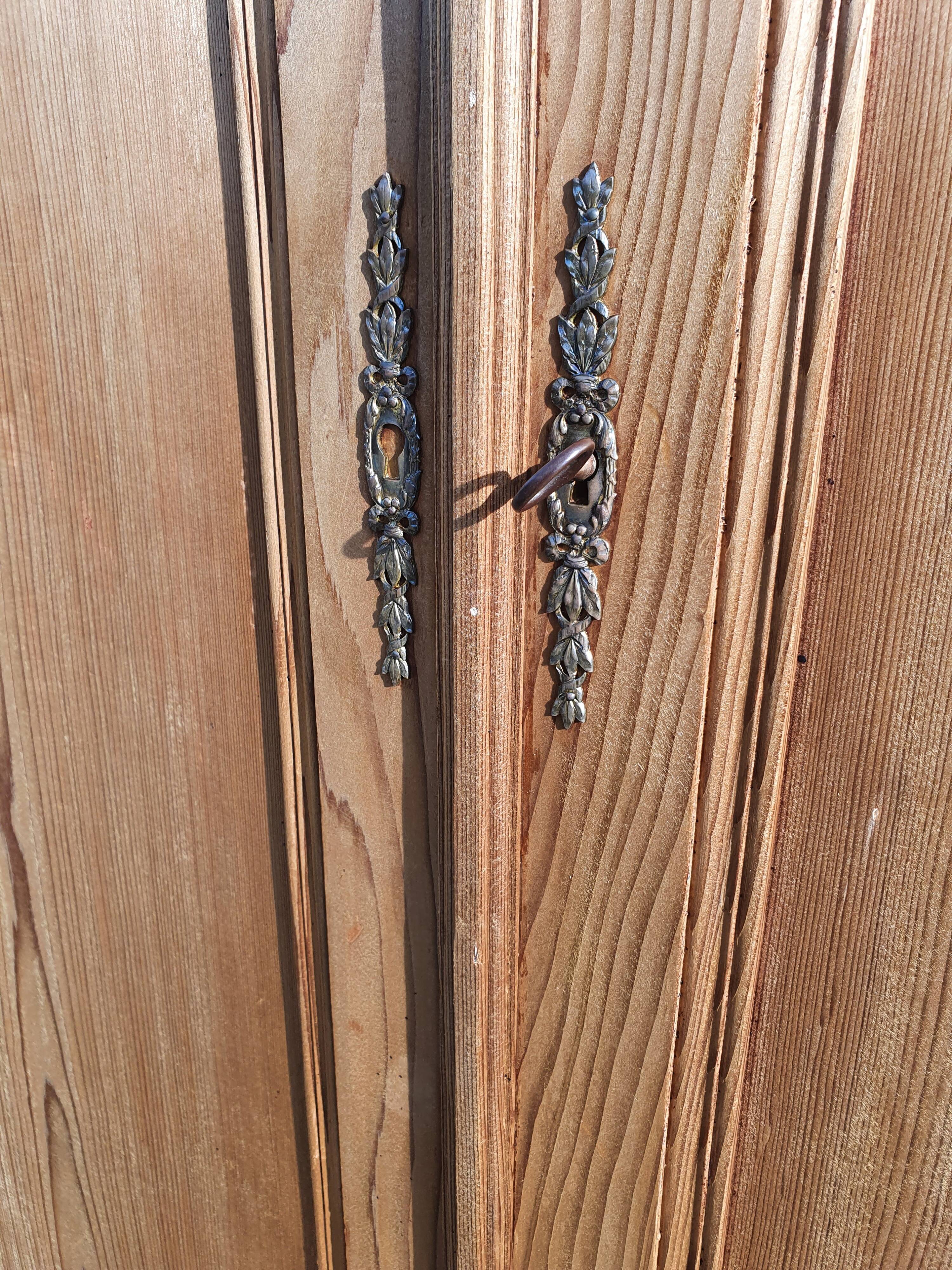 Old Parisian cabinet raw fir 1900