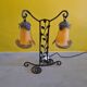 French Art Deco Style Table Lamp, from the 2nd half of the 20th century.