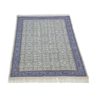Wool area rugs floral handknotted oriental carpet