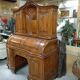 cylinder desk in carved walnut – Louis XV period – 18th century