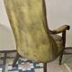 Tufted leather Chesterfield library chair, 1970s