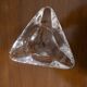 Vintage 1970s Italiandesign crystal ashtray