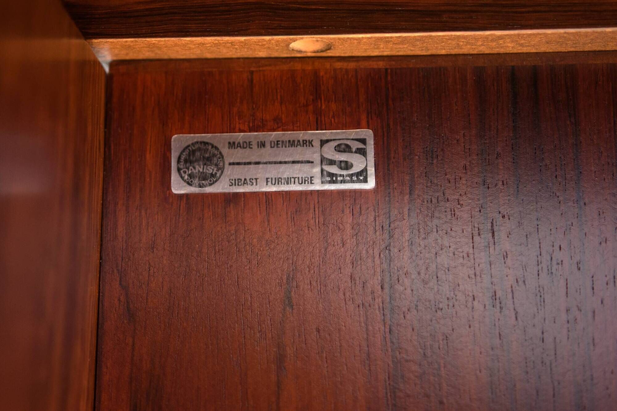 Mid-Century Rosewood Freestanding Desk Model 207 by Arne Vodder for Sibast,