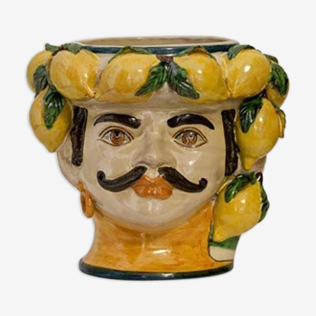 Lemon vase little man