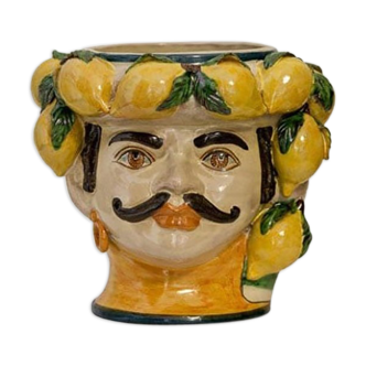Lemon vase little man