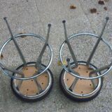 Black skai workshop stool