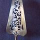 Silver and vermeil openwork art nouveau pie server