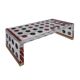 Table basse italienne en grand format avec des agates colorées conçue par Superego Studio