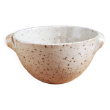 Large signed stoneware bowl