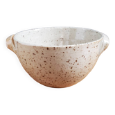 Large signed stoneware bowl