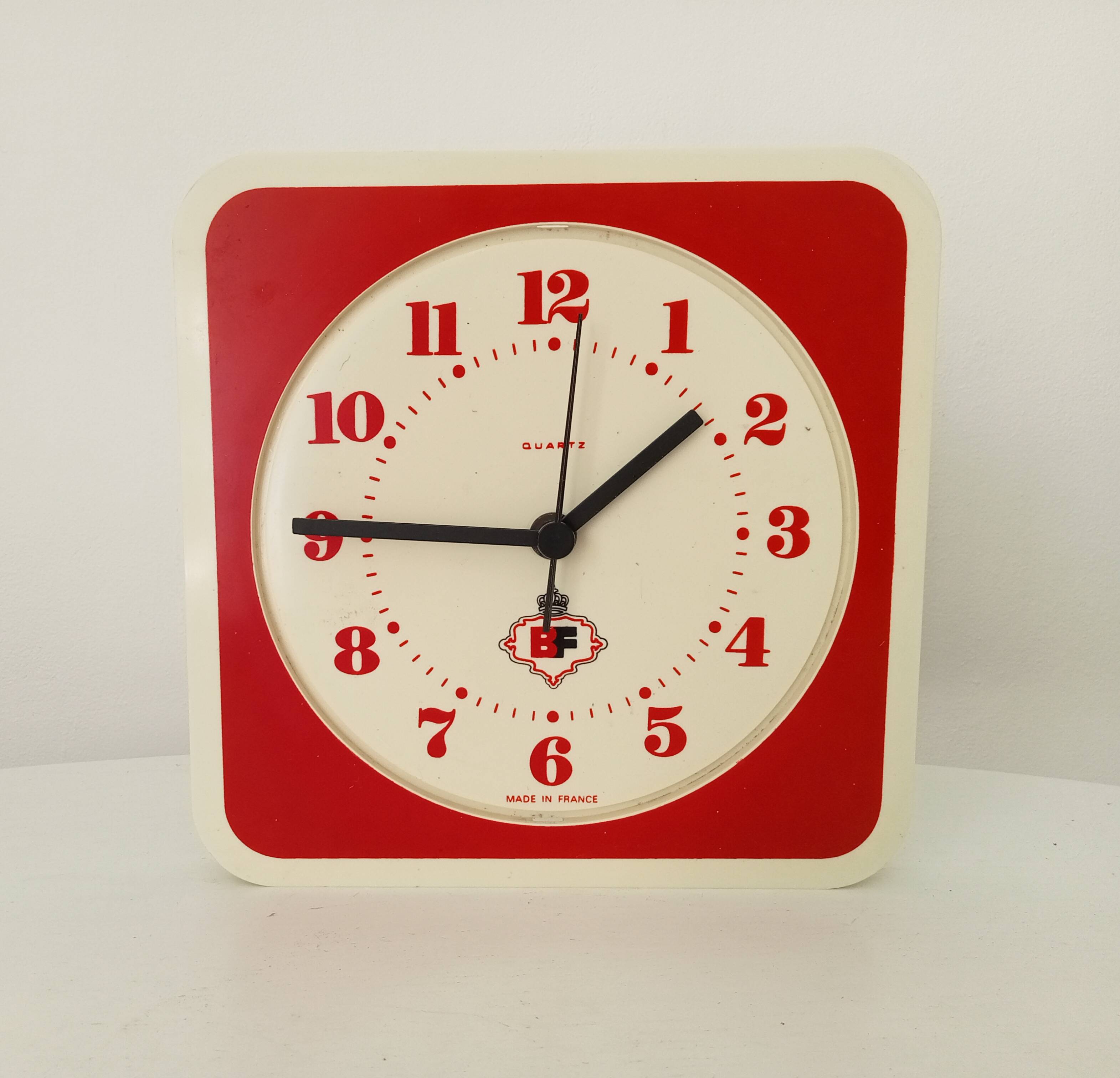 Vintage wall clock from the 60s/70s