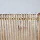 Vintage 3-panel bamboo screen, 1980s
