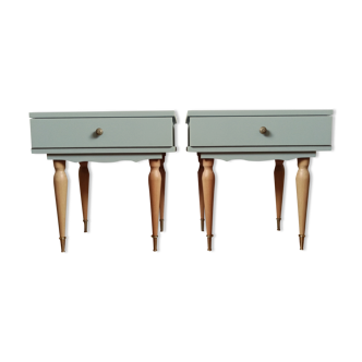 Pair of bedside 60s