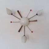 large pair of 1960 wall lights