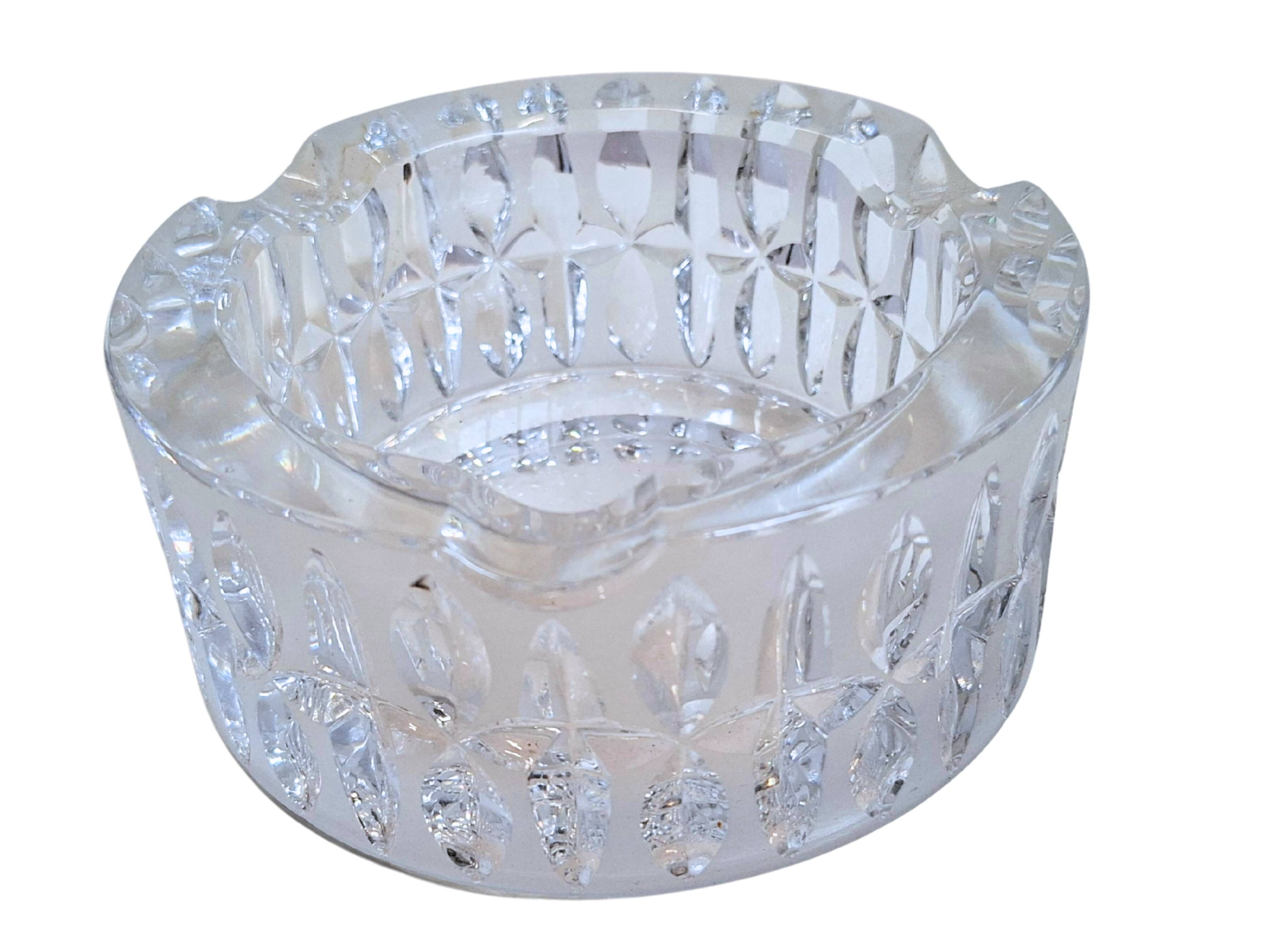 Cendrier Vintage Hoya Crystal Tokyo – Cristal de Haute Qualité 1970